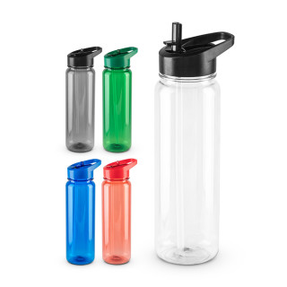 Plastična steklenica s slamico ( reciklirani materiali ) 750ml GILMORE 94344