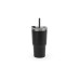 Kovinska skodelica s pokrovom in slamico 600ml JOYNER M 94372