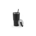 Kovinska skodelica s pokrovom in slamico 600ml JOYNER M 94372