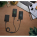 BERTOZZI. Superfast 6-in-1 USB cable made of aluminium and recycled PET