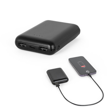 PowerBank prenosna baterija 8.000mAh iz recikliranega rABS LEAKEY 8 97197