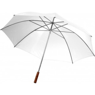 Polyester (190T) umbrella Rosemarie, white