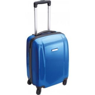 PC and ABS trolley Verona, cobalt blue