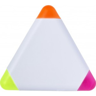 ABS text highlighter Mica, white