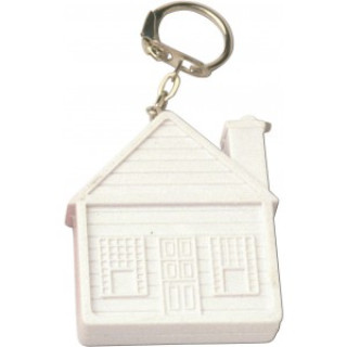 ABS key holder tape measure Dane, white
