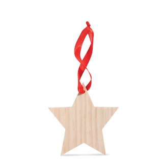 Star shaped hanger WOOSTAR CX1373-40