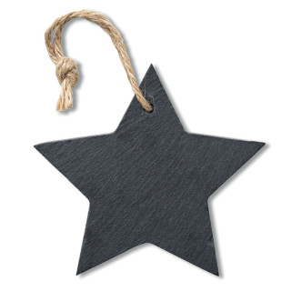 Slate xmas hanger star SLATESTAR CX1434-03