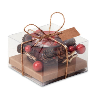 Christmas candle holder BOUGIE CX1446-05
