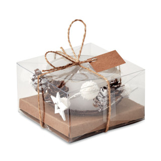 Christmas candle holder BOUGIE CX1446-06