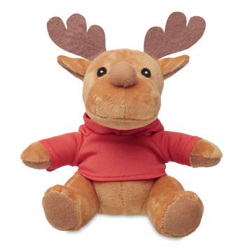 Plush reindeer with hoodie RUDOLPH CX1469-05