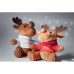 Plush reindeer with hoodie RUDOLPH CX1469-05