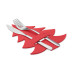 RPET felt cutlery holder set TREESGUARD CX1479-05