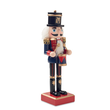 Nutcracker character in wood JOLLY CRUNCH CX1551-04