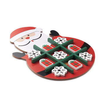 Christmas wooden tic tac toe HOHOTOE CX1568-05