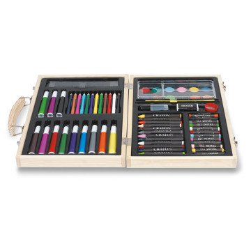 Umetniški set v leseni škatli IT2369-40