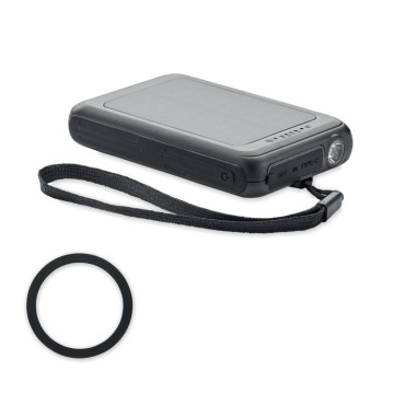 Solarni powerbank - brezžični s svetilko 5000mAh MO2065-03
