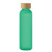 Steklenica ( mat steklo ) z lesenim pokrovom 500ml MO2105-24