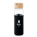 Steklenica z neoprenom in lesenim pokrovom 600ml MO2106-03