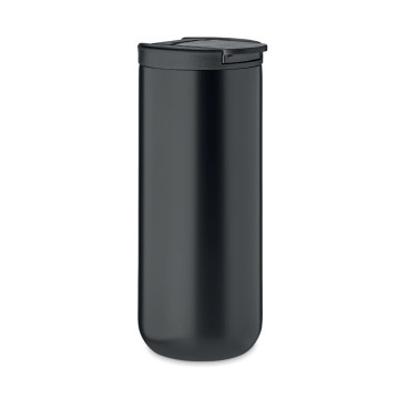 Kovinski kozarec s pokrovom in dvojno steno 330ml MO2112-03