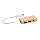 USB hub razdelilec iz lesa MO2143-40