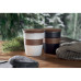 Kovinska skodelica z lesenim pokrovom 350ml WALNUT MO2322-06