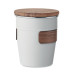 Kovinska skodelica z lesenim pokrovom 350ml WALNUT MO2322-06