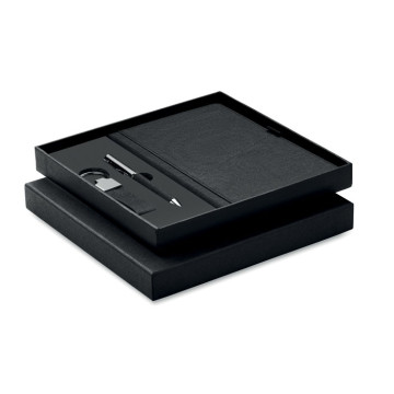 Darilni set kemični svinčnik, beležka in obesek SCRIBI 4 MO2335-03