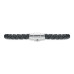 Braided faux leather bracelet FAULETI MO2377-03