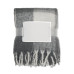 Chequered mohair blanket QUET MO2382-07