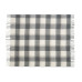 Chequered mohair blanket QUET MO2382-07