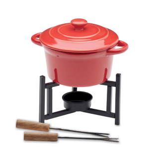 Komplet za fondue iz keramike 300ml BIG KASE MO2386-05