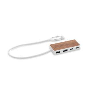 USB hub 4 ports 27,5 cm UBAH MO2387-40
