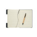 Darilni set beležka iz filca A5 in pisalo NOTEMIX MO2390-15
