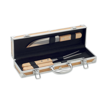 Vrhunski set za žar v kovinski škatli TOOLDERA MO2471-40