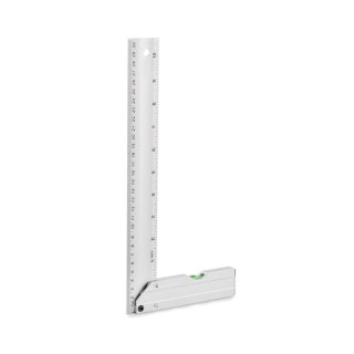 Kovinski kotnik z vodno tehtnico 30cm MEJURE MO2480-14