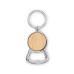Recycled aluminium key ring KEYPOP MO2483-40