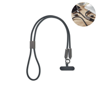 Ovratni trak, ki se spremeni v polnilni kabel 60W SHAKA MO2585-03