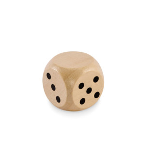 Lesena kocke Schima 3cm - ena stran prazna za tisk DADIN MO2613-40