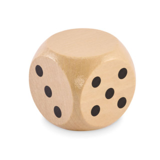 Lesena kocke Schima 5cm - ena stran prazna za tisk DADO MO2614-40