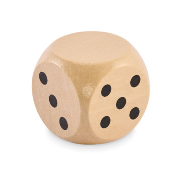 Lesena kocke Schima 5cm - ena stran prazna za tisk DADO MO2614-40