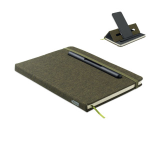 Beležka A5 z stojalom za telefon in pisalom 2v1 RINBOOK MO2687-60