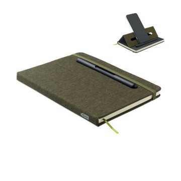 Beležka A5 z stojalom za telefon in pisalom 2v1 RINBOOK MO2687-60