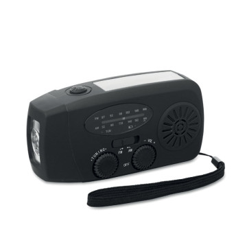 Prenosni radio s svetilko, solarnim in dinamo polnjenjem ONDA MO2746-03