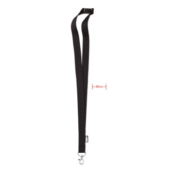 Trak za okoli vratu z varnostno sponko RPET 20 mm MO6100-03