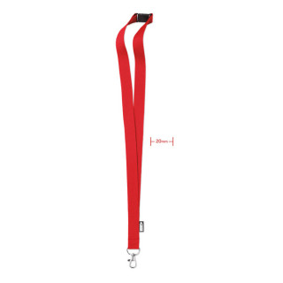 Trak za okoli vratu z varnostno sponko RPET 20 mm MO6100-05