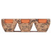 Set 3 zeliščnih lončkov Terracotta MO6145-40