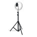 Stojalo za selfie - sebke z LED lučjo 26 cm MO6241-03