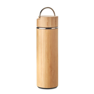 Lesena termovka - termo steklenica 400ml MO6272-40
