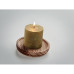 Candle on round wooden base PENTAS MO6282-98