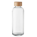 Steklenica 650ml z lesenim pokrovom MO6426-22